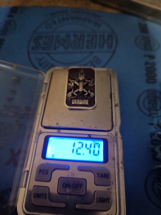 Військовій жетон оператора БПЛА срібло 925°