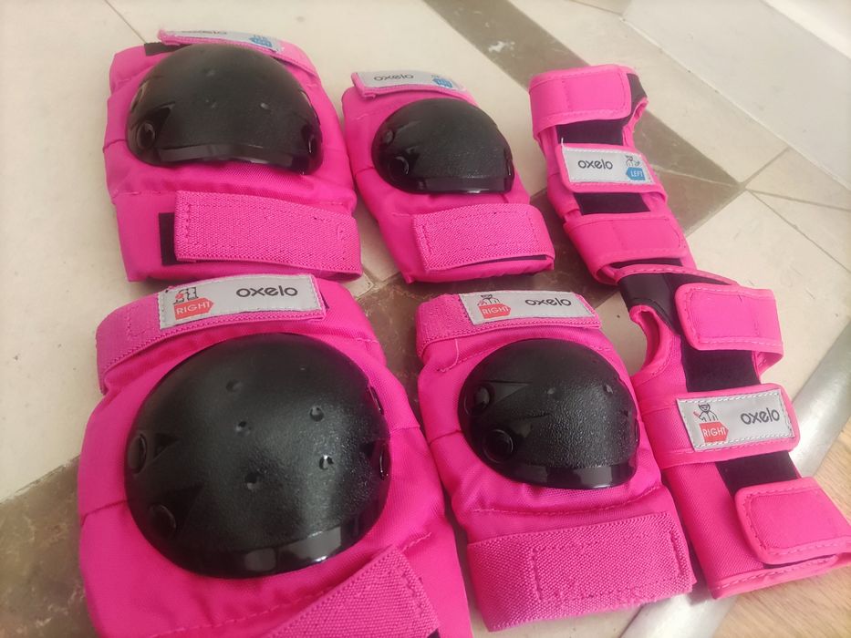 Protecções para Patins Skate Trotinete + capacete