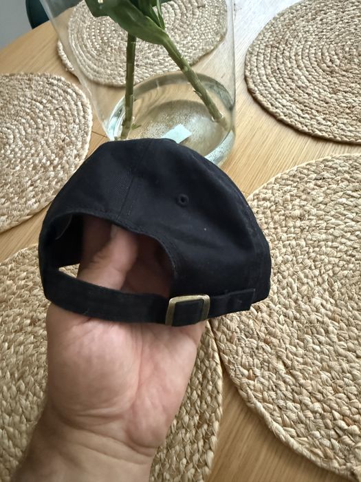 Czapka z daszkiem polo  czarna nowa