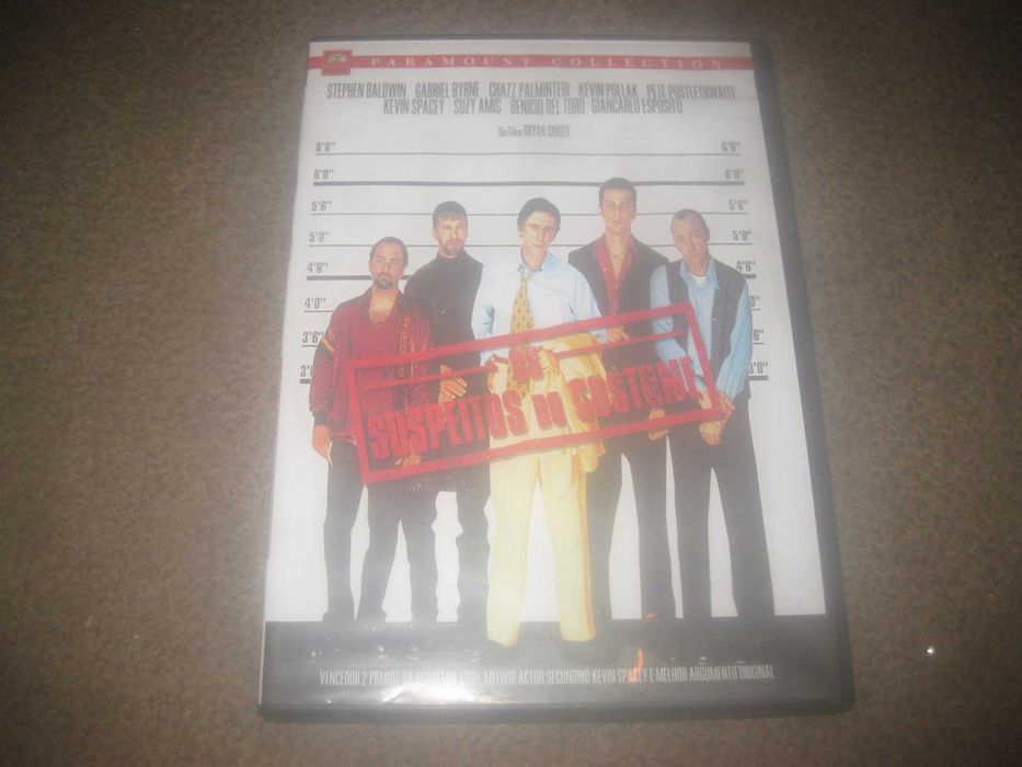 DVD "Os Suspeitos do Costume" com Kevin Spacey