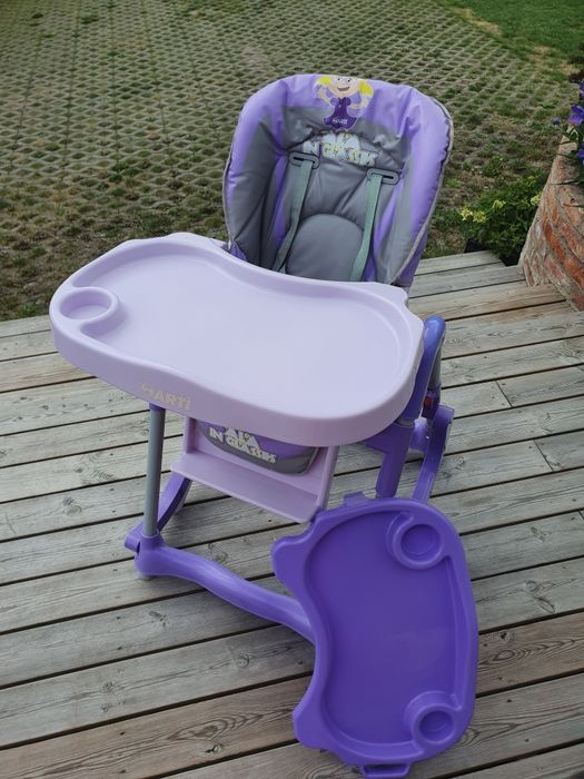 Krzesełko fotelik do karmienia z regulacją