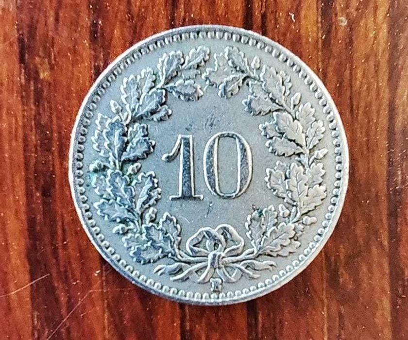 10 Rappen - Franco Suíço