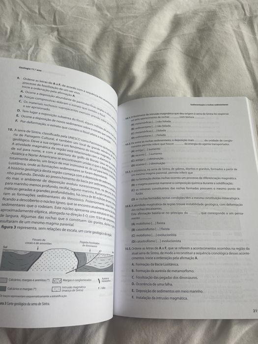 Questões de Exame Resolvidas - Biologia e Geologia - 10.º e 11.º Anos