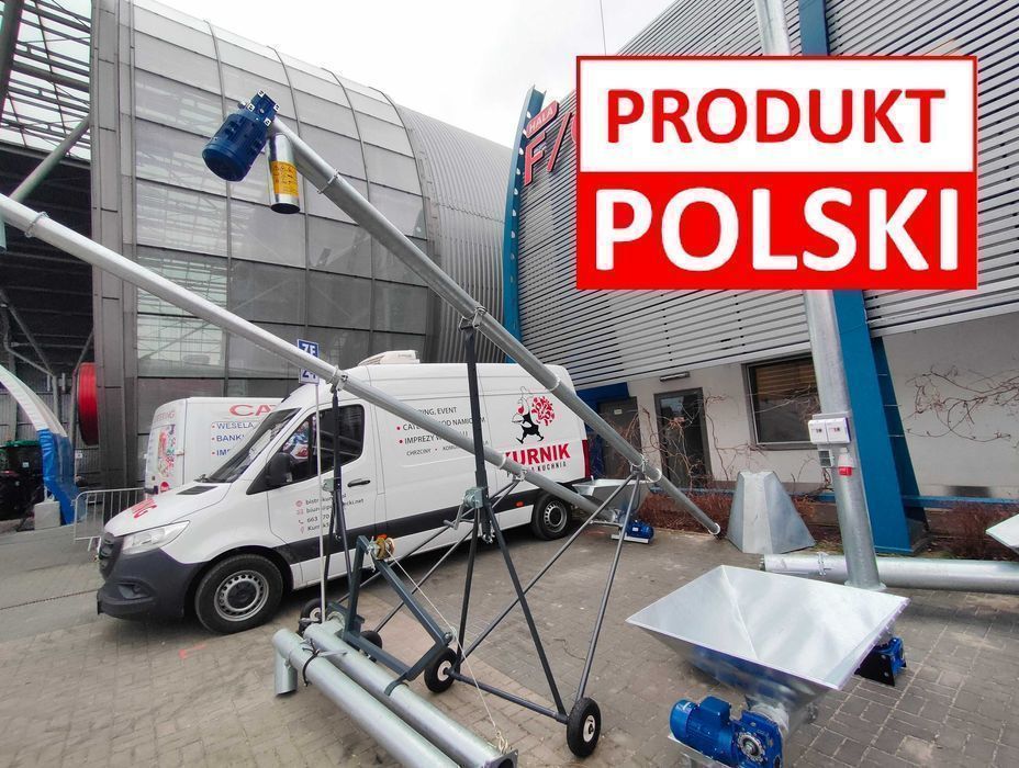 PROMOCJA-Żmijka do zboża-rura ocynkowana-przenośnik zbożowy 110/140/160/180/220-nowa- dostawa pod wskazany adres