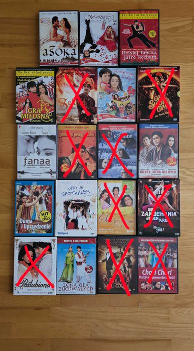 Kolekcja filmów Bollywood