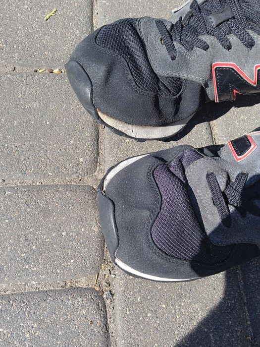 Buty używane New balance 574 uszkodzone
