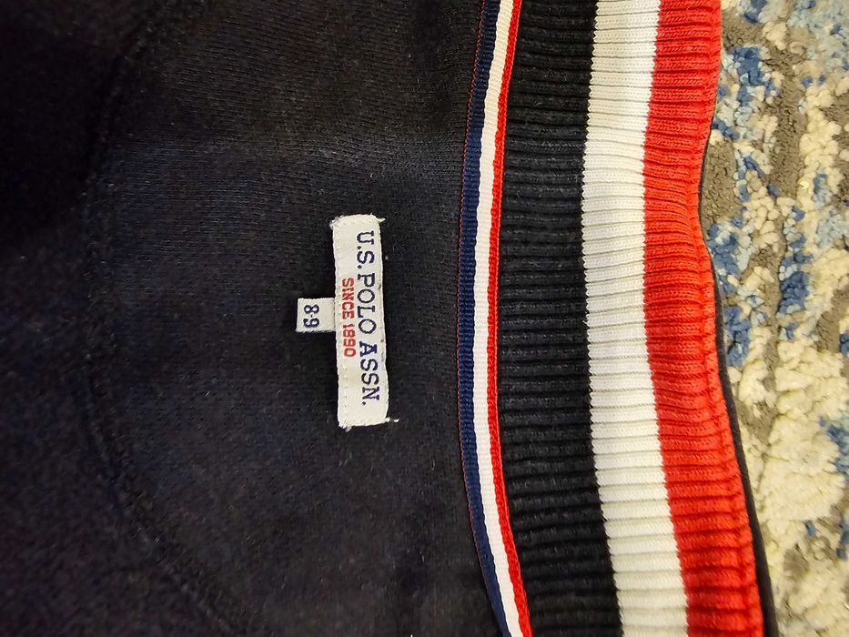 Bluza na zamek POLO. Chłopiec 8-9 lat