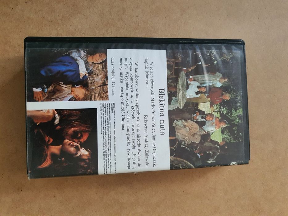 Błękitna nuta Żuławski VHS