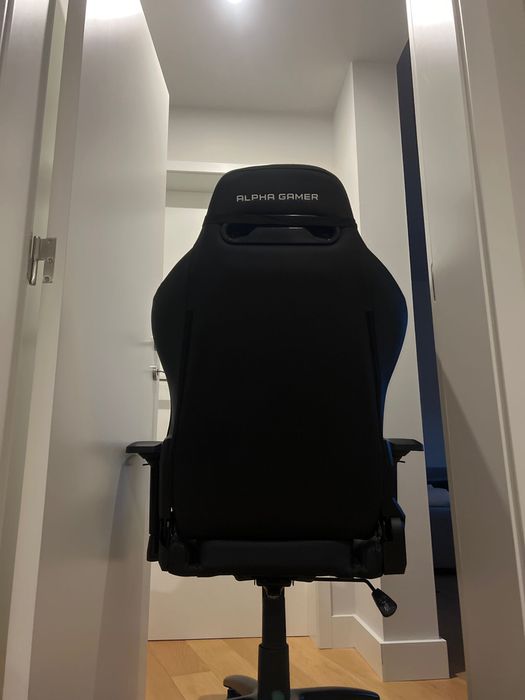 Cadeira Gaming Alpha Gamer Atena - Preto