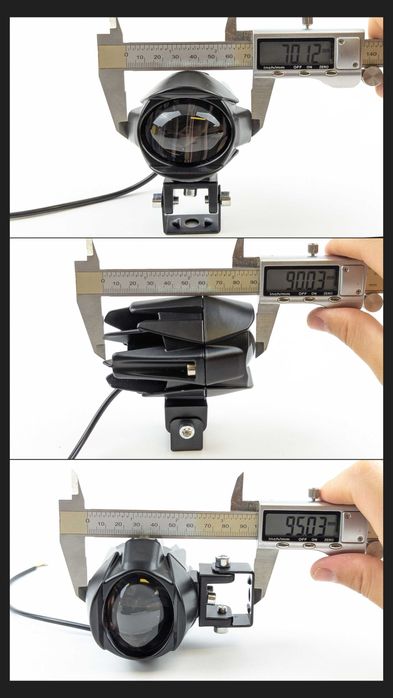 Додаткова Led фара 12V для мотоцикла, квадроцикла, електросамоката
