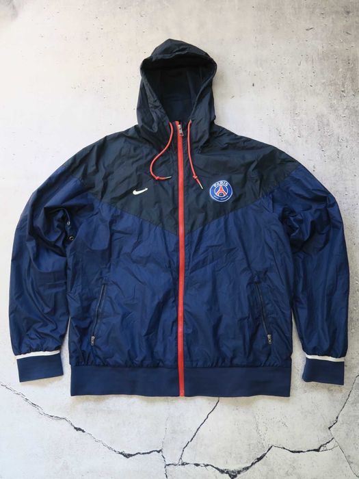 Nike Paris Saint Germain bluza rozpinana z kapturem y2k drill XL