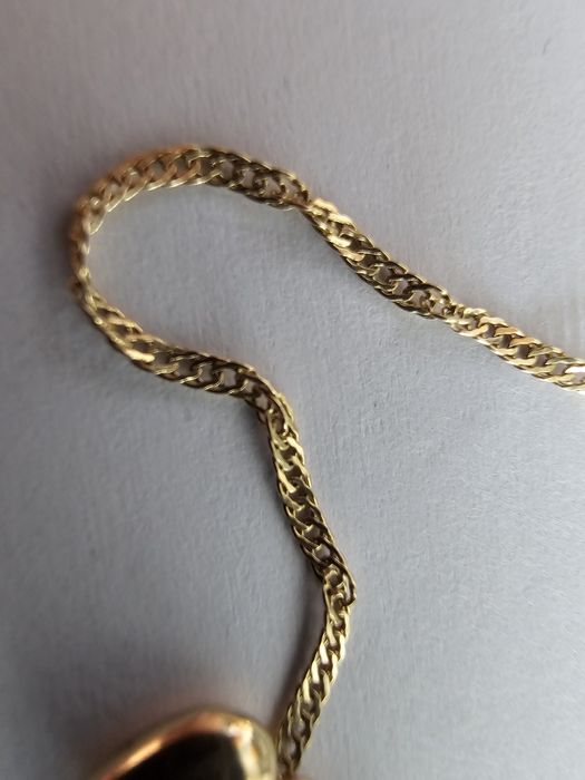 Pulseira de criança 9k com coração