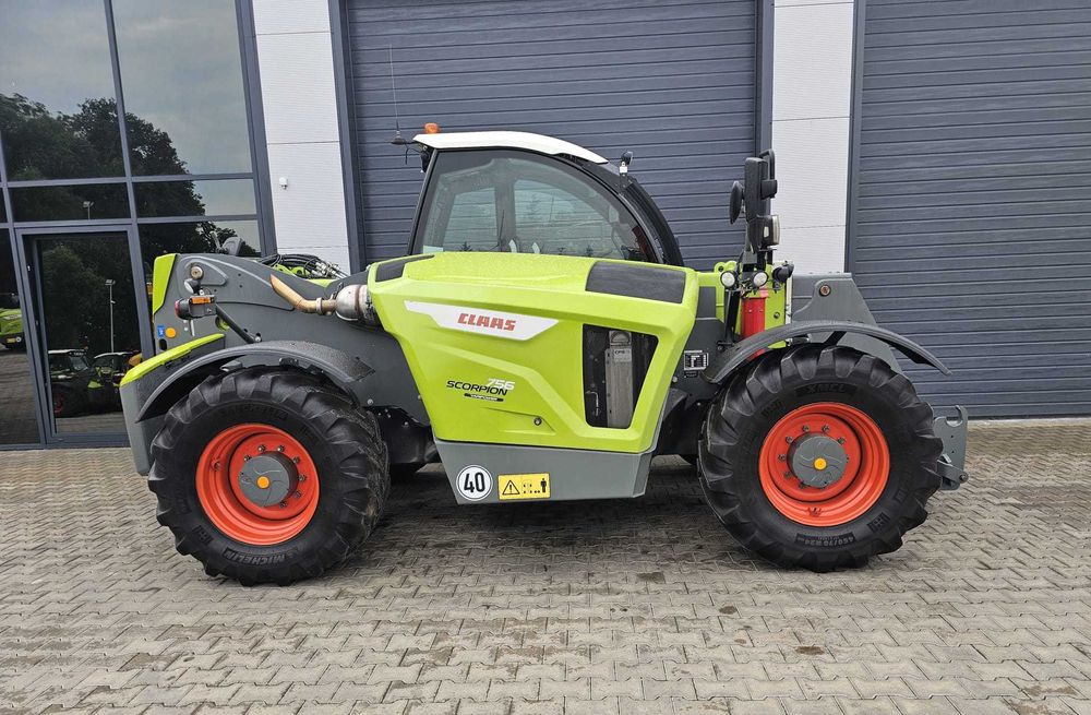 CLAAS SCORPION 756 Varipower 156kM Centralne Smarowanie Full Opcja Klima Oryginał