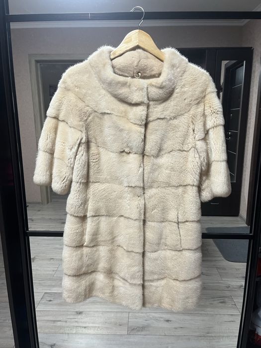 Шуба норкова норка плюшева S