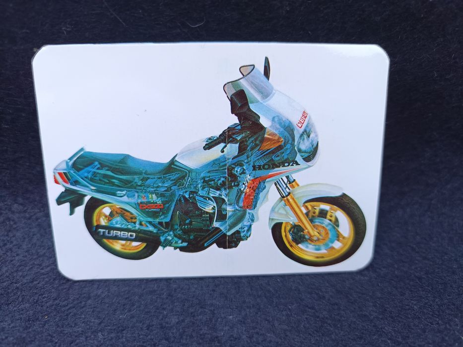 Calendários Moto system anos 80