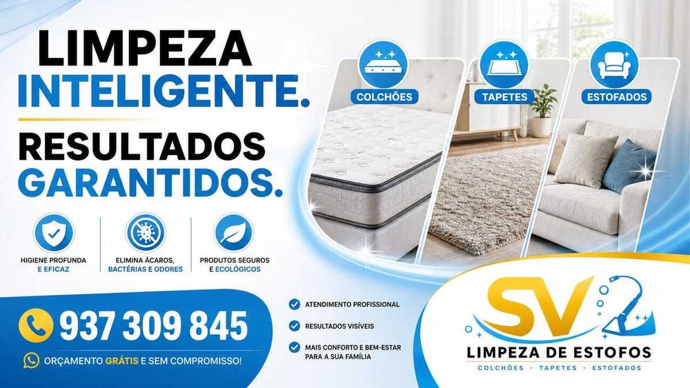 higienização/limpeza de estofos