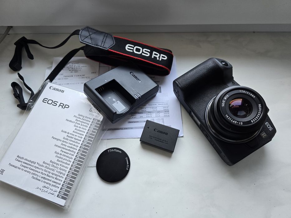 Canon RP + TTARTISAN RF 50mm F2,  Gwarancja