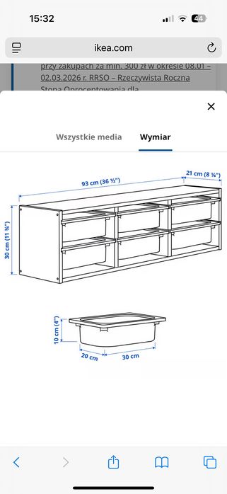 Regały Ikea TROFAST