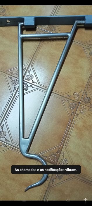 Gancho  inox pendurar javali porco vitelo talho  caça