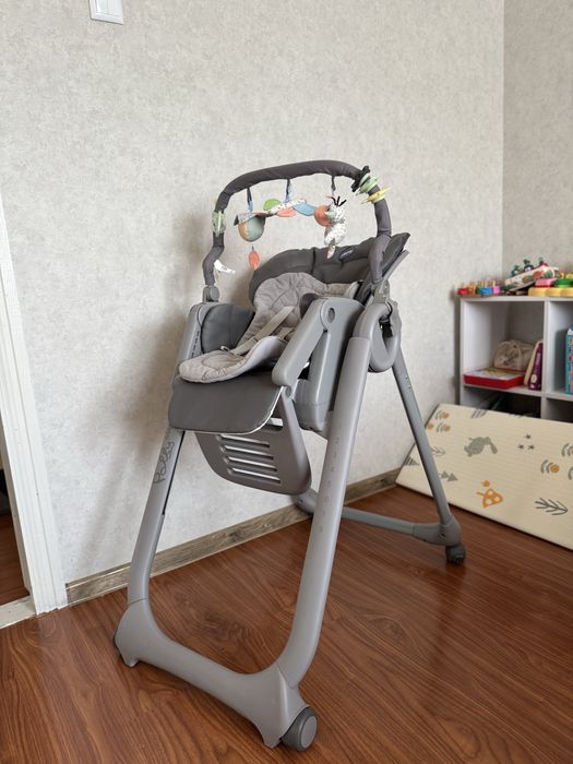 стільчик для годування chicco polly magic relax