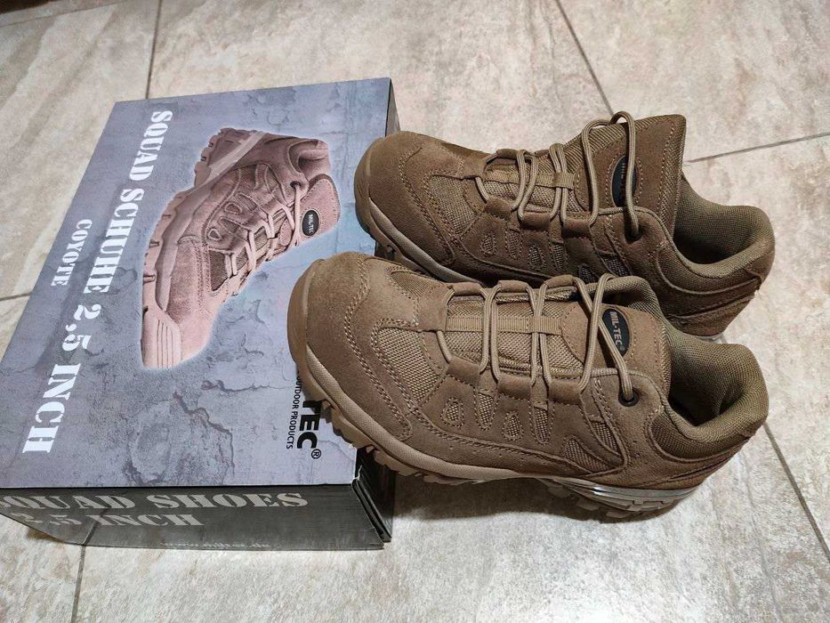 КРОСІВКИ  Mil-Tek 42 р НОВІ 27-27,5 см     SQUAD SCHUHE 2,5 INCH COYOT