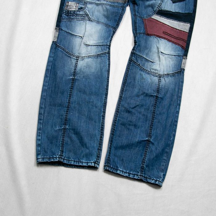 Cipo&Baxx patchwork spodnie jeansowe 44/36us XXL