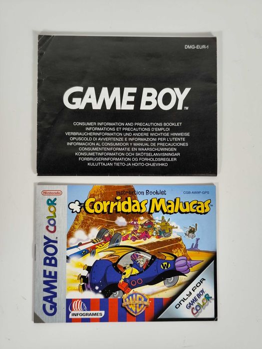 Wacky Races - Corridas Malucas - GBC Gameboy Color
