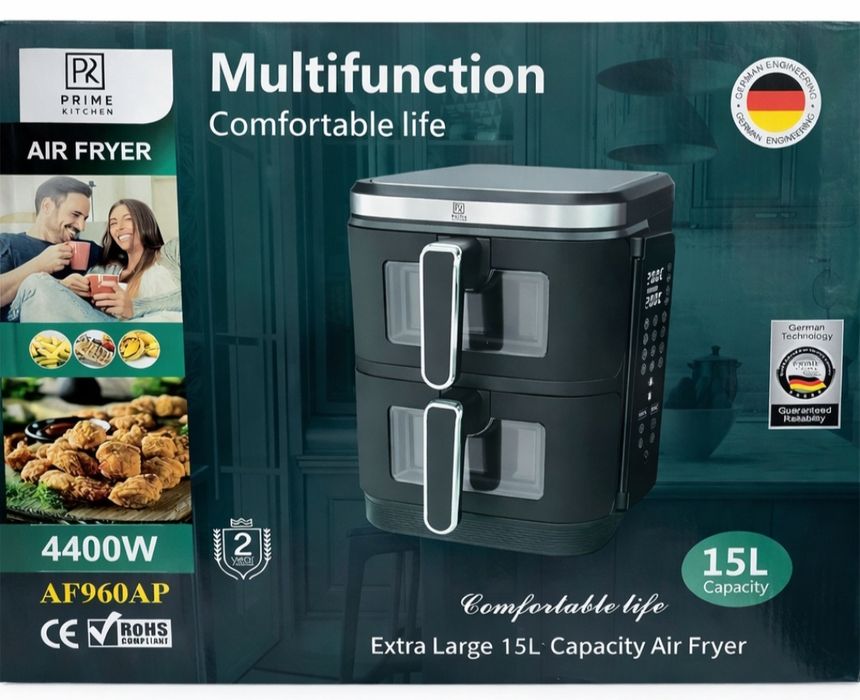 Подвійна айрогриль на 15 літрів