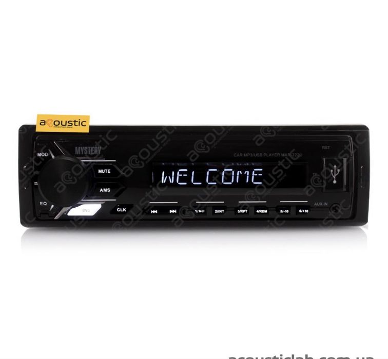 Магнітола Mystery MAR-222U ідеальний стан