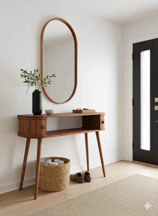 Konsola / szafka/ toaletka- drewniana