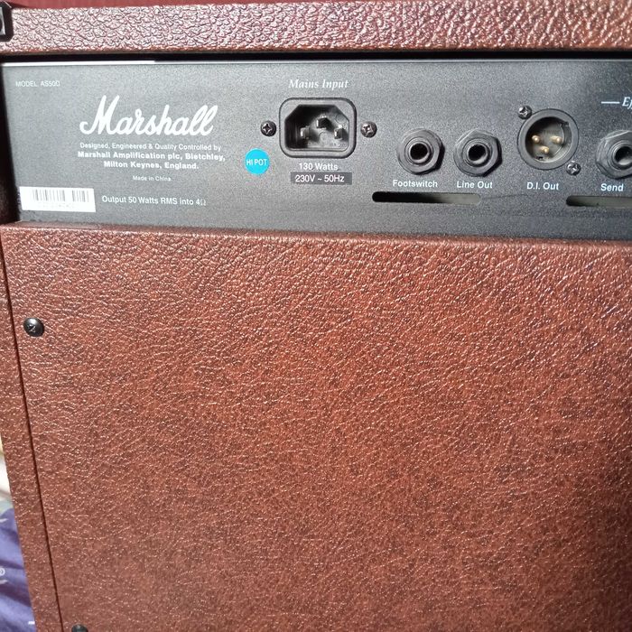 Гітарний комбопідсилювач MARSHALL AS50D
