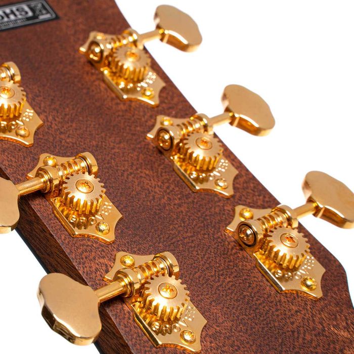 Cort Gold A6 Bocote gitara elektroakustyczna A-6 elektroakustyk top lity świerk - boki i tył lite bocote