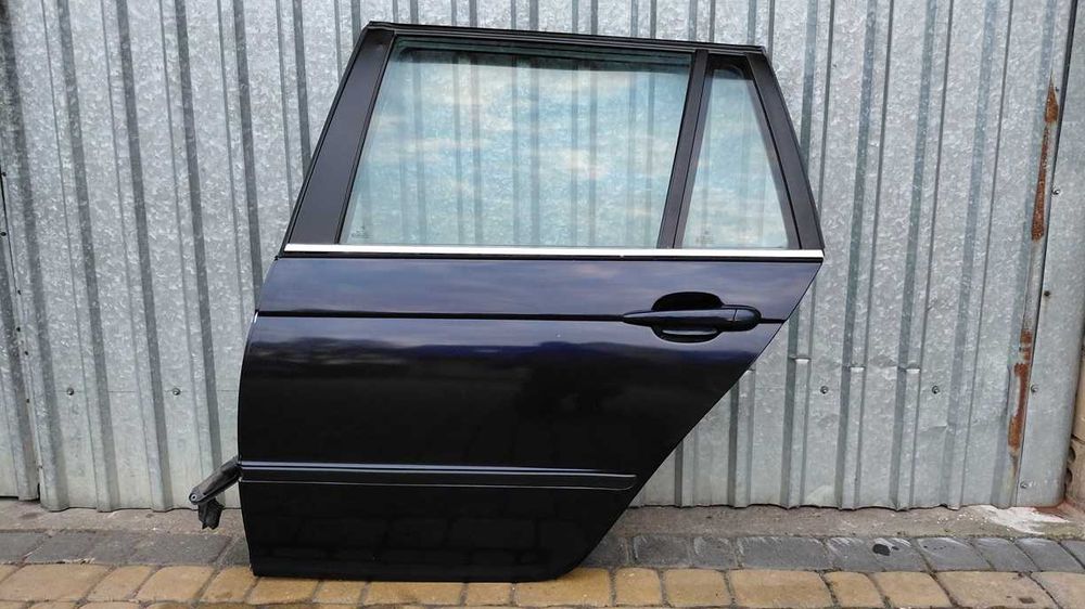 Drzwi lewy tył bmw e46 kombi touring orientblau metallic 317/5