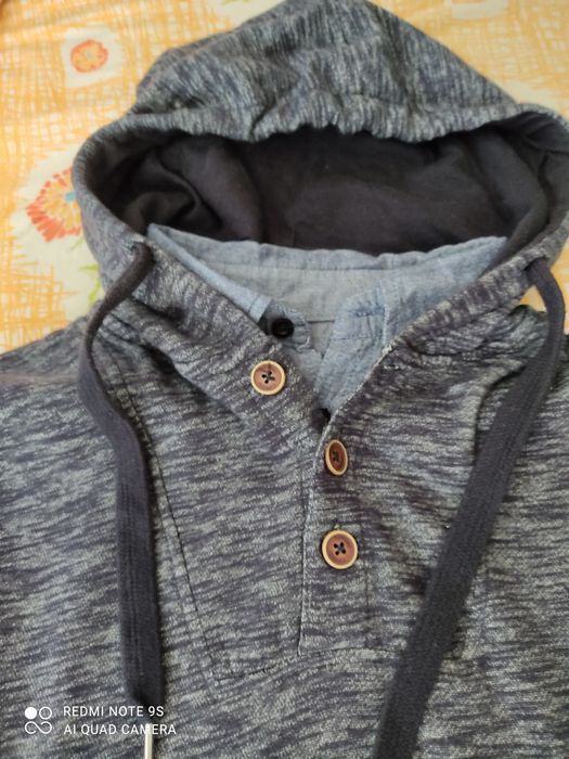 Sweat com efeito de camisa Tiffosi