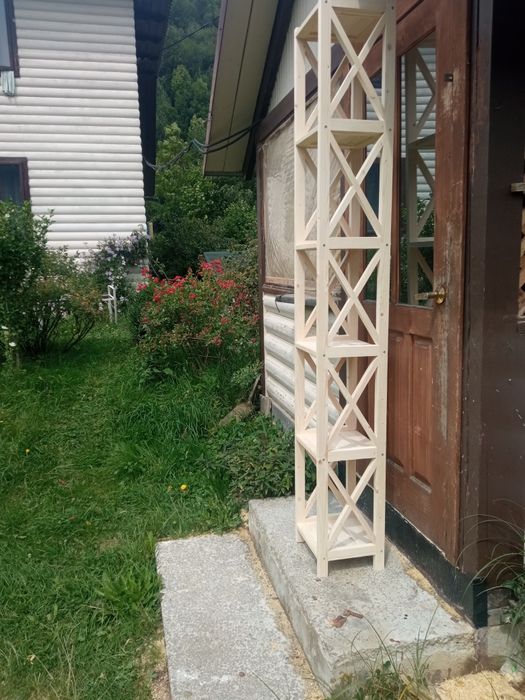 Стелаж полка деревяна