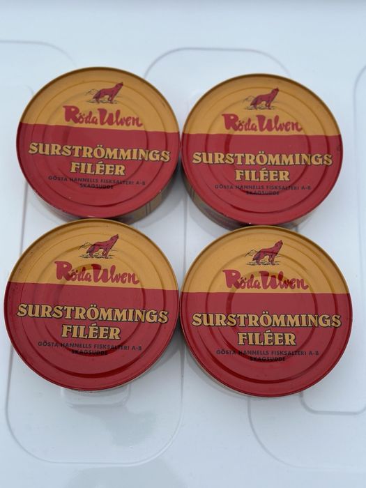 Сюрстромінг сюрстрёмминг 400 грам surstromming roda ulven