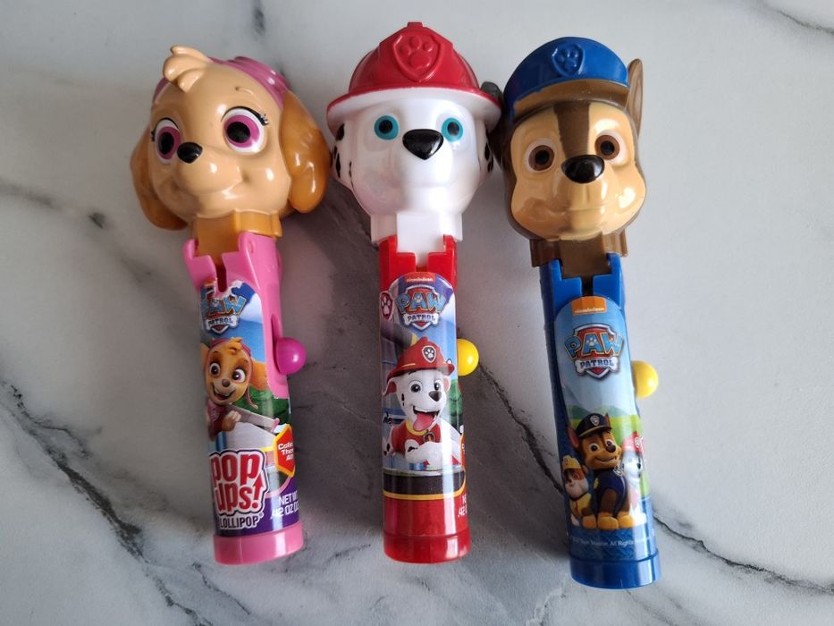 Lizaki - osłonki na lizaki Psi Patrol