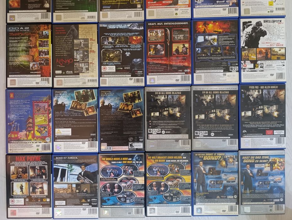 Kolekcja gier na PS2 * Nr. 6/9 * Sprawdź * 313 Pozycji * wysyłka gry *