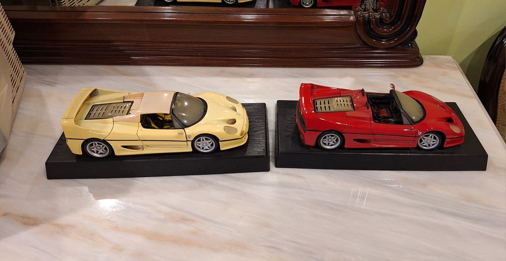 Carros coleção Ferrari