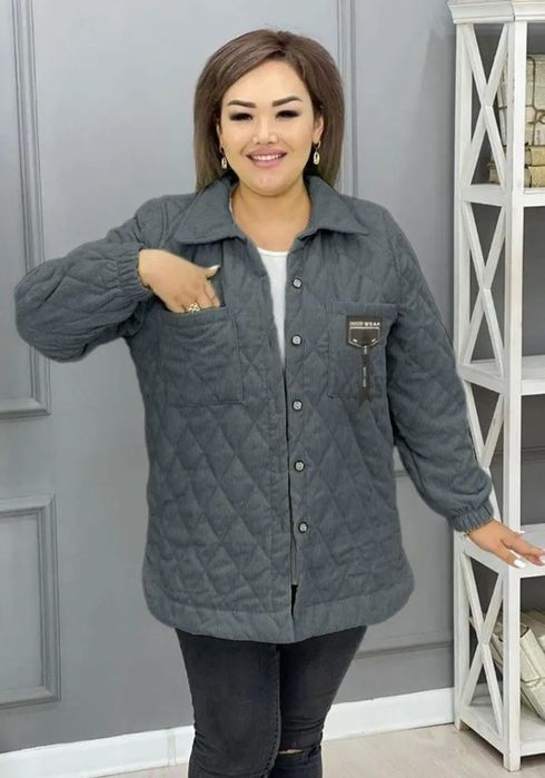 Куртка-сорочка демі розмір 56/58