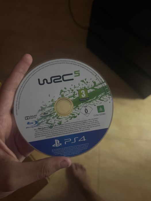 Jogo de corrida W2C 5 da ps4