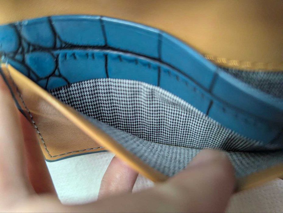 Cкладной футляр для карт Arnold Palmer из натуральной воловьей кожи