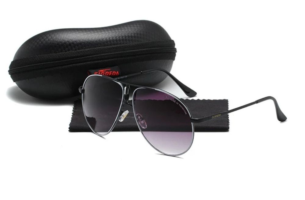 Óculos de com box e pano limpeza