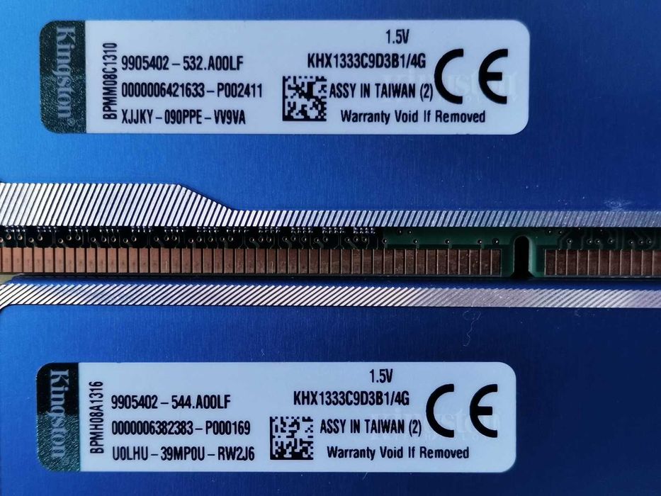 DDR3 8GB KingSton HyperX BLu 10600 -Komputer
