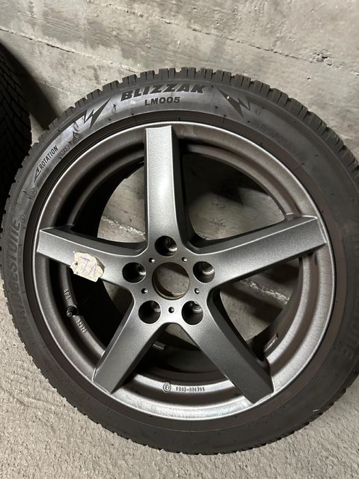 Bridgestone Blizzak LM005 225/45 R17 ZIMOWE + alufelgi 17” KOMPLET