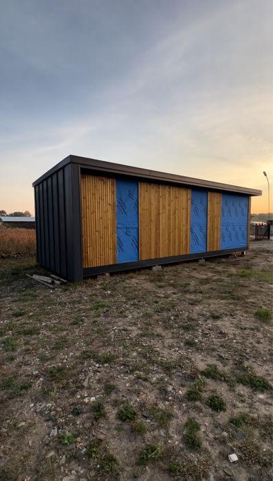 PROMOCJA !!  Dom Domek modułowy caloroczny letniskowy biuro 3,5x10m