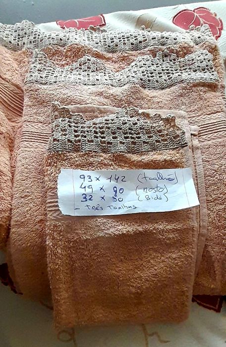 Panos de cozinha. Entremeios de croché