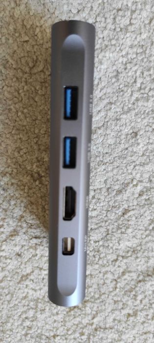 Stacja dokująca LMP USB C – Mini DP, HDMI, VGA, 2x USB 3.0, 1G RJ-45