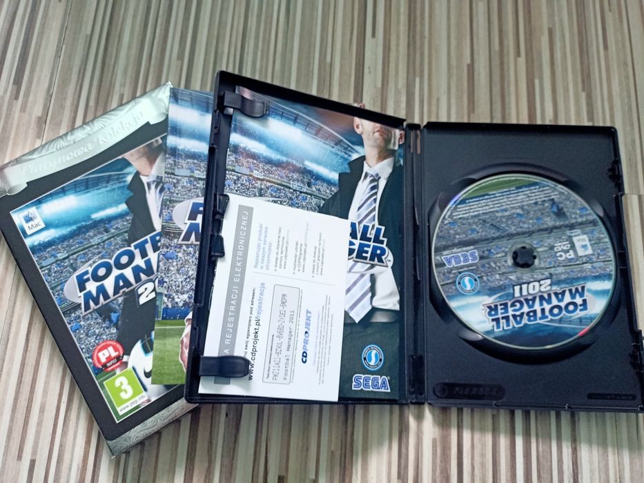 Platynowa kolekcja football manager 2011 pc Sega plus 2010i 2008