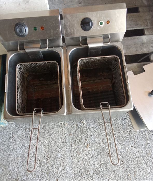 Fritadeira elétrica inox